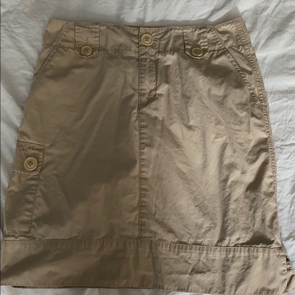 Eddie Bauer Khaki Skirt